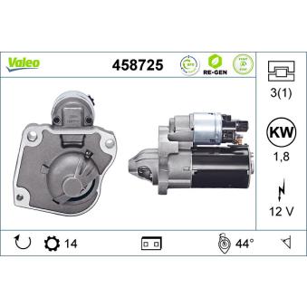 Démarreur VALEO OEM 1635687580