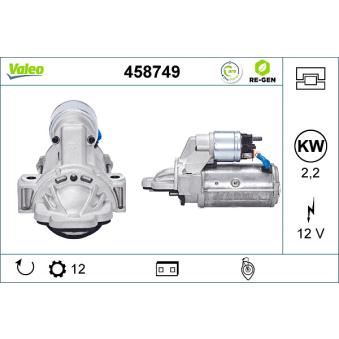 Démarreur VALEO OEM 1880119