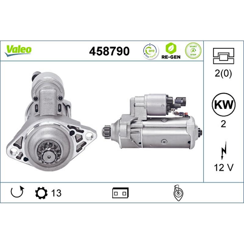 Démarreur VALEO 458790 - Visuel 1