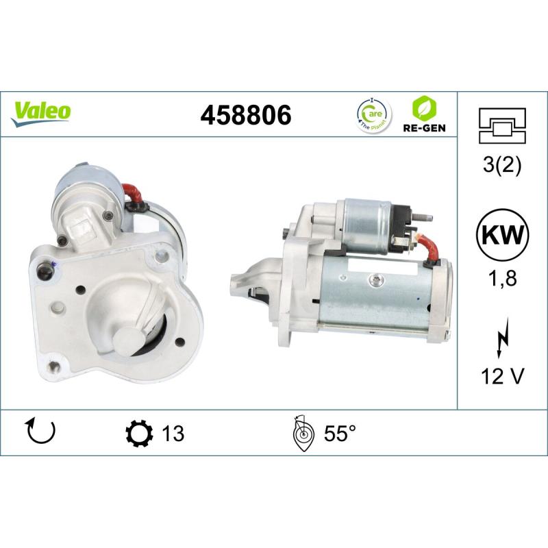Démarreur VALEO 458806 - Visuel 1