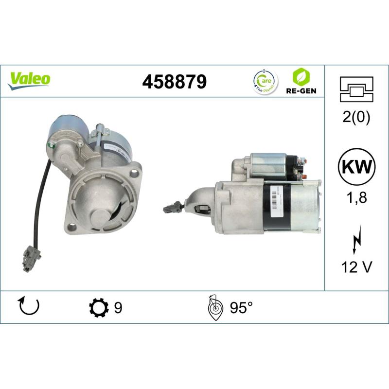 Démarreur VALEO 458879 - Visuel 1