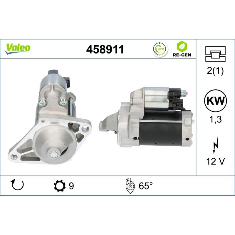Démarreur VALEO 458911 - Visuel 1