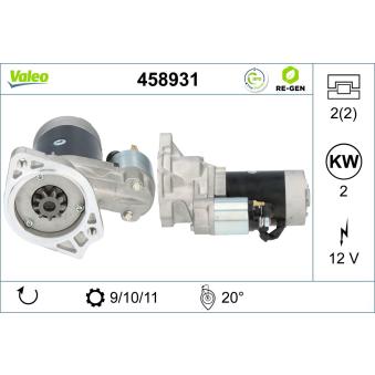 Démarreur VALEO OEM 2330054A01