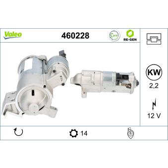 Démarreur VALEO 460228
