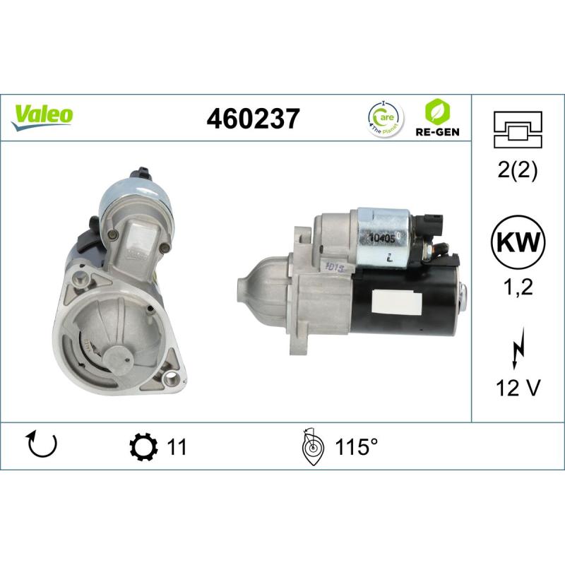 Démarreur VALEO 460237 - Visuel 1