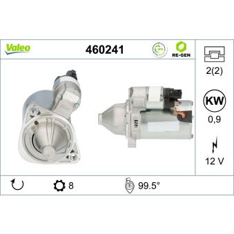 Démarreur VALEO OEM 361002B500 Démarreur VALEO OEM 361002B500