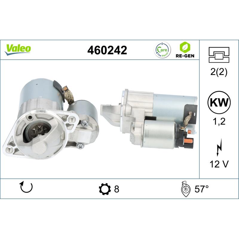 Démarreur VALEO 460242 - Visuel 1