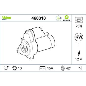 Démarreur VALEO OEM 02A911023X