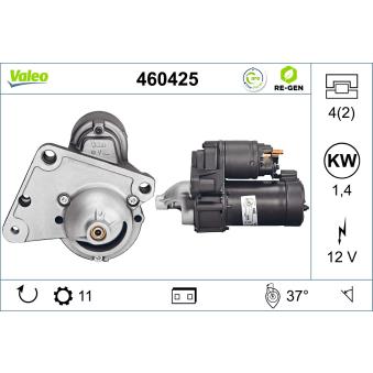 Démarreur VALEO OEM M0T22472