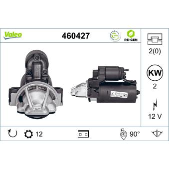 Démarreur VALEO OEM 5802FC