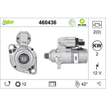 Démarreur VALEO OEM 2M911024P