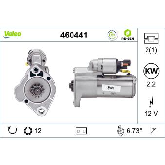 Démarreur VALEO OEM 2H0911023AX