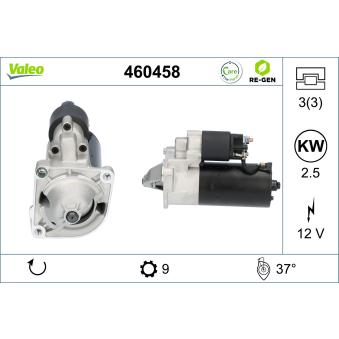 Démarreur VALEO OEM 1524014R