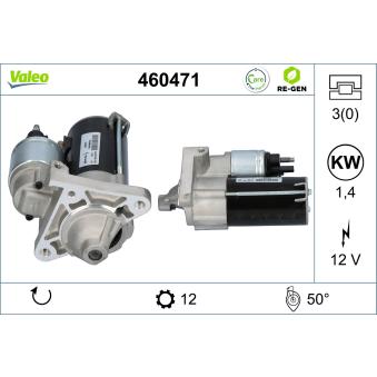Démarreur VALEO OEM M0T86181 Démarreur VALEO OEM M0T86181