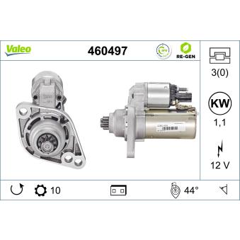 Démarreur VALEO OEM 02Z911023EX Démarreur VALEO OEM 02Z911023EX