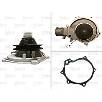 Pompe à eau VALEO OEM 90156532