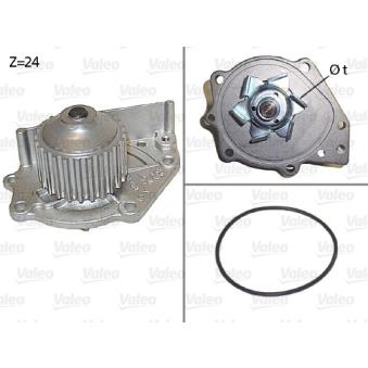 Pompe à eau VALEO 506114 pour ROVER 25 1.8 16V - 116cv