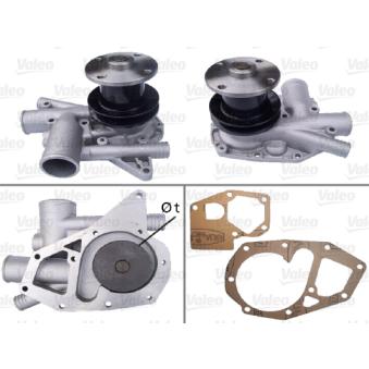 Pompe à eau VALEO [506341]