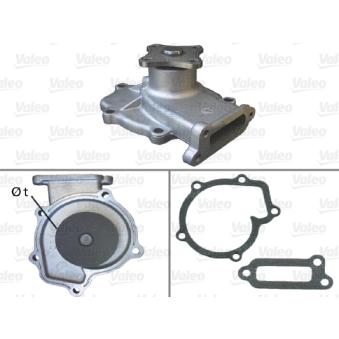 Pompe à eau VALEO 506438 pour NISSAN PRIMERA 1.6 16V - 90cv