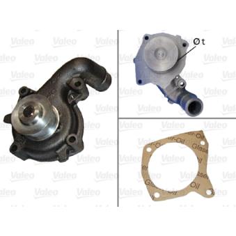 Pompe à eau VALEO OEM 88FX8591AA