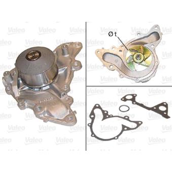 Pompe à eau VALEO OEM 1300A012