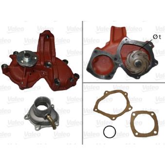 Pompe à eau VALEO OEM 7693966 Pompe à eau VALEO OEM 7693966