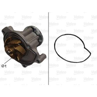 Pompe à eau VALEO OEM 1662000420