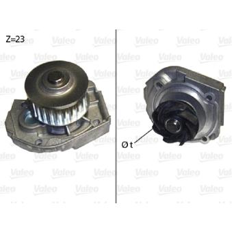 Pompe à eau VALEO OEM 46422512 Pompe à eau VALEO OEM 46422512