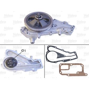 Pompe à eau VALEO [506599]