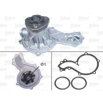 Pompe à eau VALEO OEM 026121005H