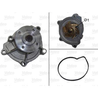 Pompe à eau VALEO 506678 pour MERCEDES-BENZ GLB A 140 - 82cv