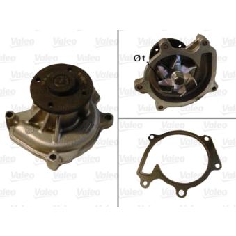 Pompe à eau VALEO 506708 pour DAIHATSU TERIOS 1.3 - 86cv