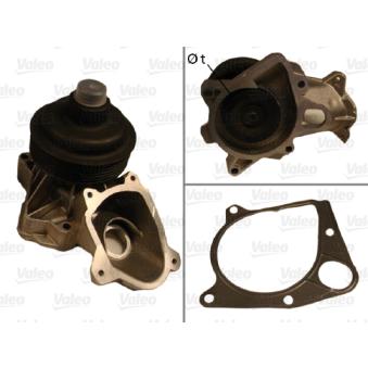 Pompe à eau VALEO OEM 11517788306 Pompe à eau VALEO OEM 11517788306
