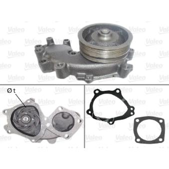 Pompe à eau VALEO OEM 71737987 Pompe à eau VALEO OEM 71737987