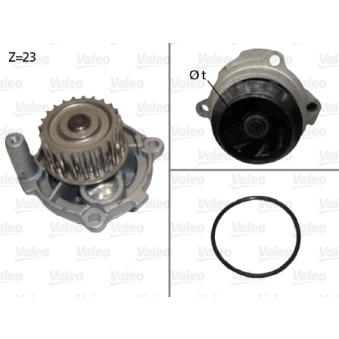 Pompe à eau VALEO OEM 6B121011CV