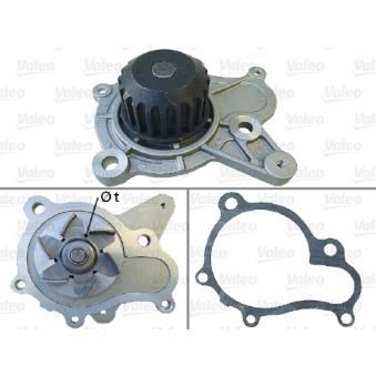 Pompe à eau VALEO 506814 pour HYUNDAI GETZ 1.5 CRDi GLS - 102cv