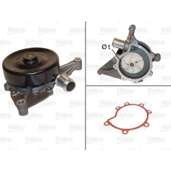 Pompe à eau VALEO OEM XW4E8501BFBE Pompe à eau VALEO OEM XW4E8501BFBE