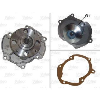 Pompe à eau VALEO 506866 pour CADILLAC BLS 2.8 T - 255cv