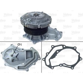 Pompe à eau VALEO OEM 210102W226