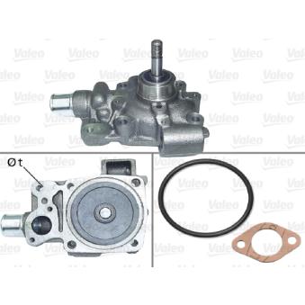 Pompe à eau VALEO OEM 5001853804