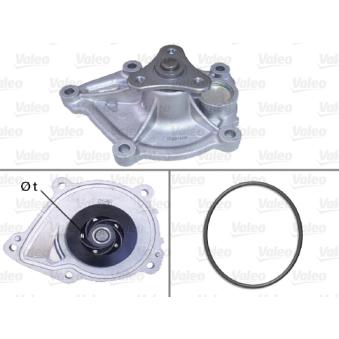 Pompe à eau VALEO 506914 pour CITROEN C5 3.0 HDI - 241cv
