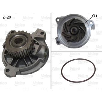 Pompe à eau VALEO OEM 074121004AX
