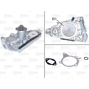 Pompe à eau VALEO [506948]