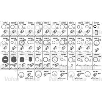 Kit de joints toriques VALEO 509724 Kit de joints toriques VALEO 509724