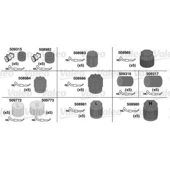 Kit de joints toriques VALEO 509734 Kit de joints toriques VALEO 509734
