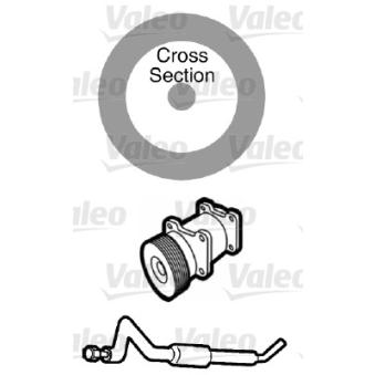 Joint d'étanchéification, conduite de réfrigérant VALEO OEM 90459251 Joint d'étanchéification, conduite de réfrigérant VALEO OEM 90459251