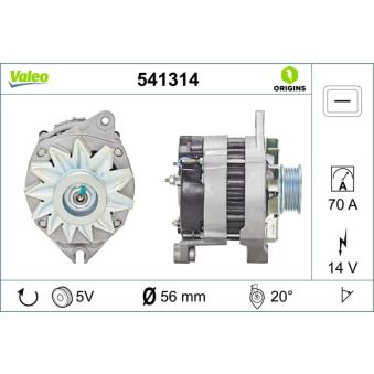 Alternateur VALEO OEM GNU2333