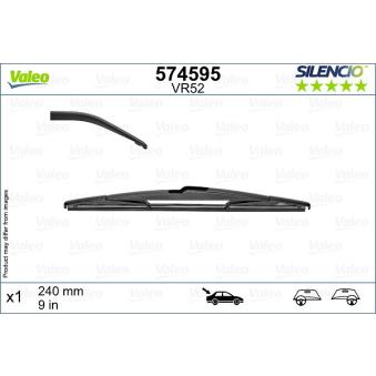 Balai d'essuie-glace VALEO OEM 1631823680 Balai d'essuie-glace VALEO OEM 1631823680