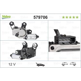 Moteur d'essuie-glace VALEO OEM 8R0955711C