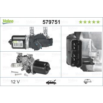 Moteur d'essuie-glace VALEO OEM 28800JD900